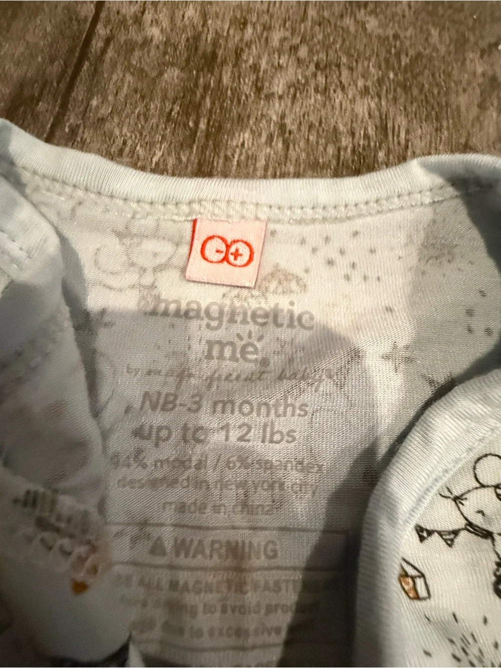 Magnetic Me Circus Baby Sleep Gown - NB-3 months
